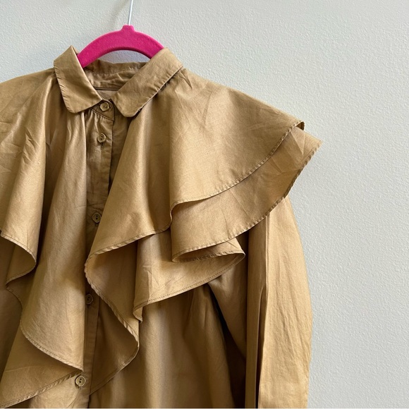 JNBY Girls’ Ruffle Shirt Dress, Size 120cm, 5-6 yrs - Picture 5 of 15